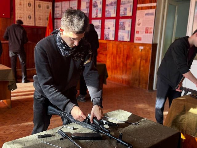 «Патриоты России 2025» на этапе «Лазертаг».
