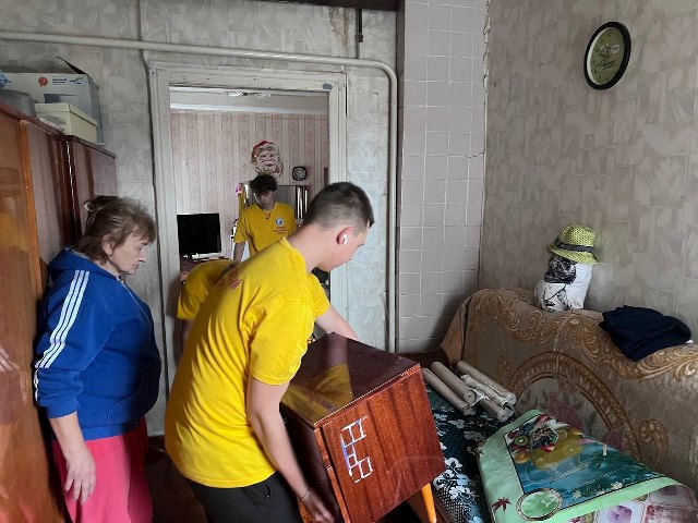 Добровольческая акция «Забота в дом ветерана»