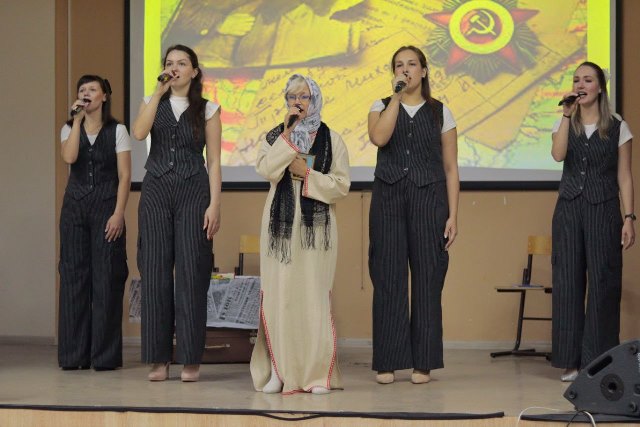 Патриотический концерт в СПК «Письма».