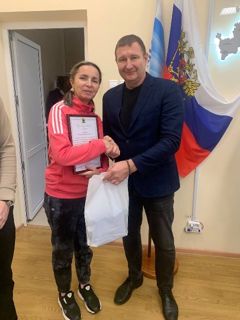 Торжественное награждение победителей и призеров Спартакиады