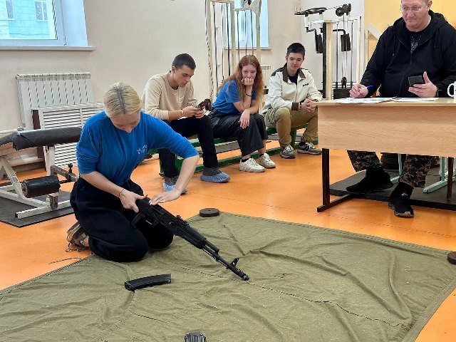 Городские соревнования по огневой подготовке, посвящённые Герою Советского Союза Людмиле Михайловне Павличенко