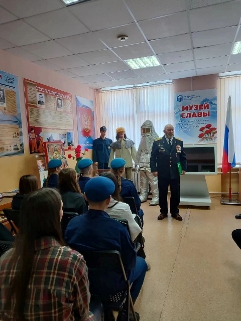 Встреча с представителями Общества Пограничников г. о. Сызрань