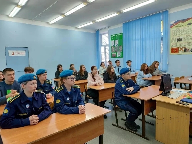 Встреча с представителями Общества Пограничников г. о. Сызрань