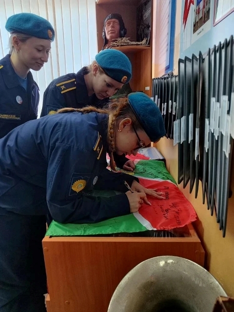 Встреча с представителями Общества Пограничников г. о. Сызрань