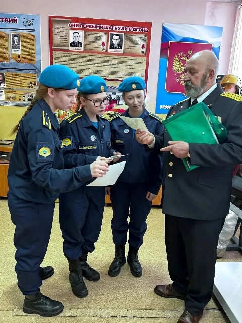 Встреча с представителями Общества Пограничников г. о. Сызрань